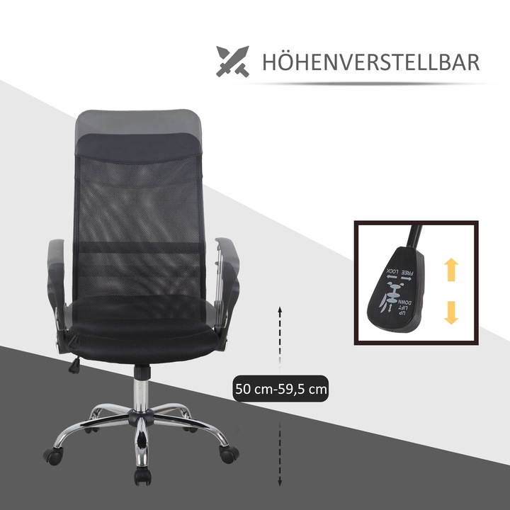 Produktbild Homcom Bürostuhl ergonomisch
