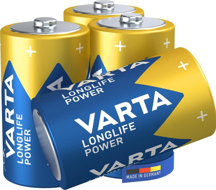 Image du produit Varta pouvoir de longue durée (4 pcs, D, 16500 mAh)