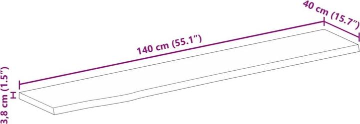 Actual product image vidaXL Landsberg (140 x 40 cm)