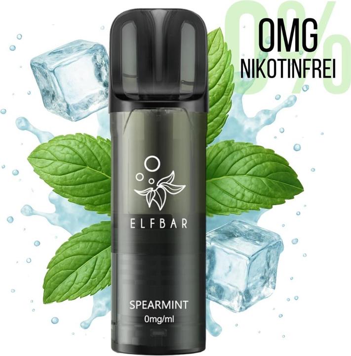 Immagine prodotto Elfbar ELFA Pro V2 - 2ml Pods 0mg, Spearmint