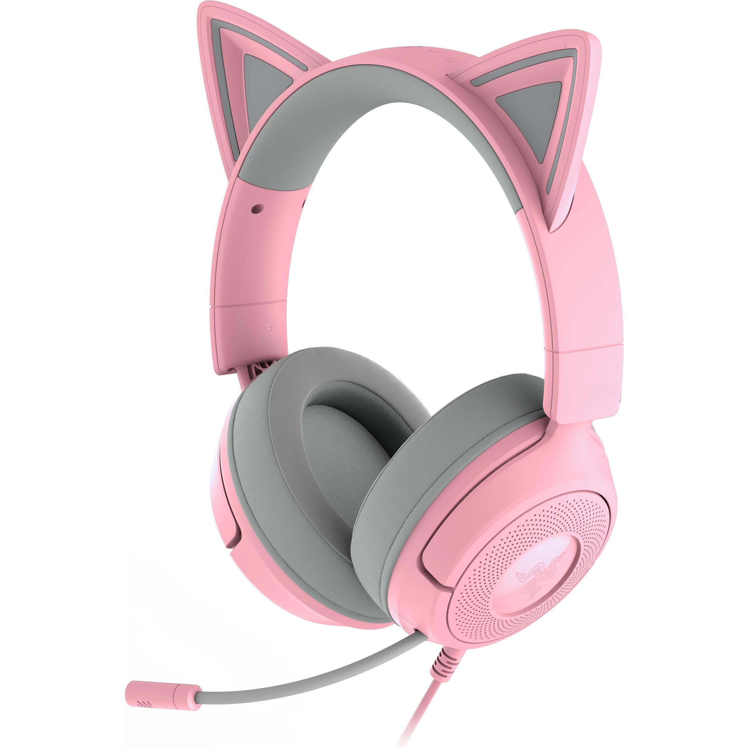 Razer Kraken Kitty V3 X - Quartz (Kabelgebunden), Gaming Headset, Rosa