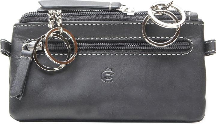 Actual product image Esquire Dallas leather key case 13.5 cm