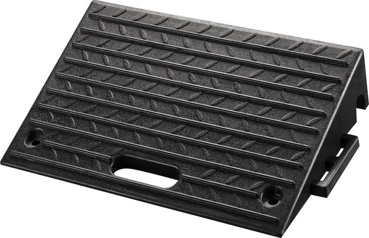 Produktbild Wiltec Bordsteinrampe Gummi 500x315x107mm Rampe Auffahrrampe Auto Motorrad Lkw