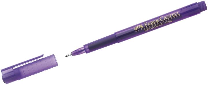 Actual product image Faber-Castell Broadpen 1554 (Violet, 1 x)