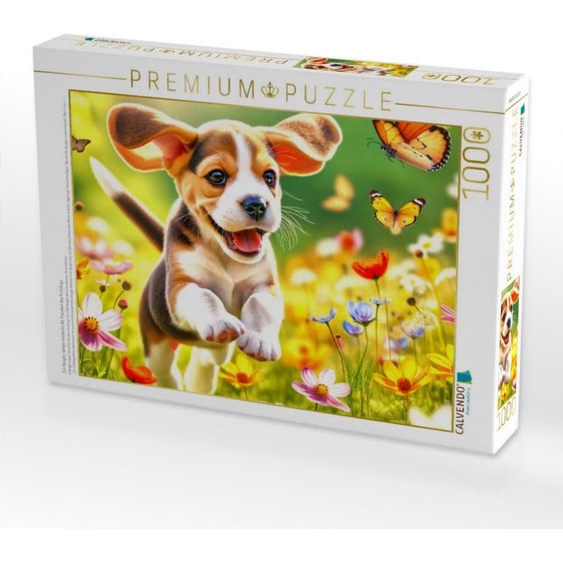 Calvendo Puzzle Ein Beagle-Wel (1000 Teile)