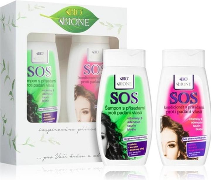 Immagine prodotto Bione Cosmetics Set regalo SOS (prevenzione della caduta dei capelli) (Set per la cura dei capelli)