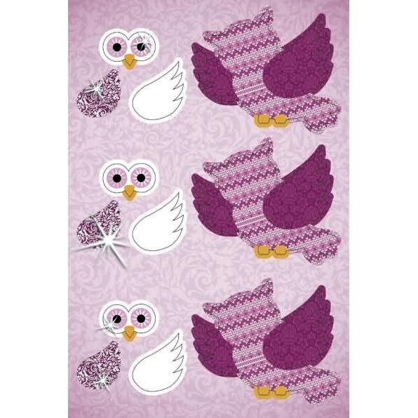 Thumbnail - Ursus Bastelset 3D Paper Decoration Eulen I