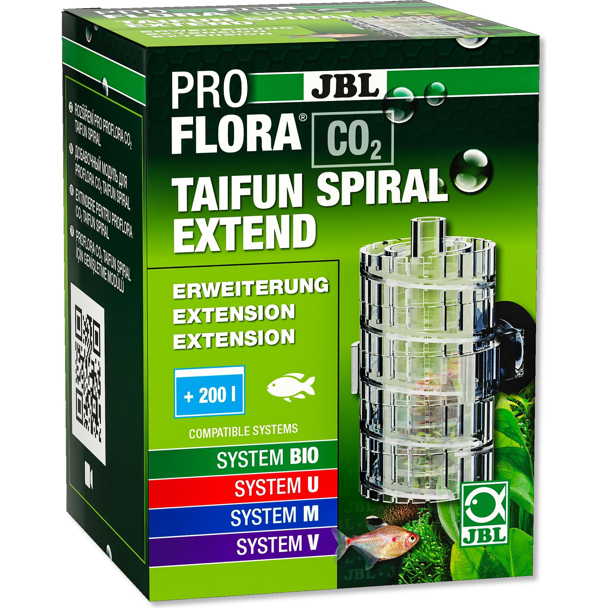 Comparer les prix de JBL Proflora Taifun Spiral Extend Extension des réacteurs de CO2 