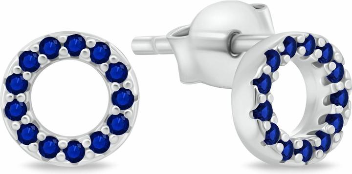 Immagine prodotto Brilio Silver - Timeless silver hoop earrings EA102WB (Argento)