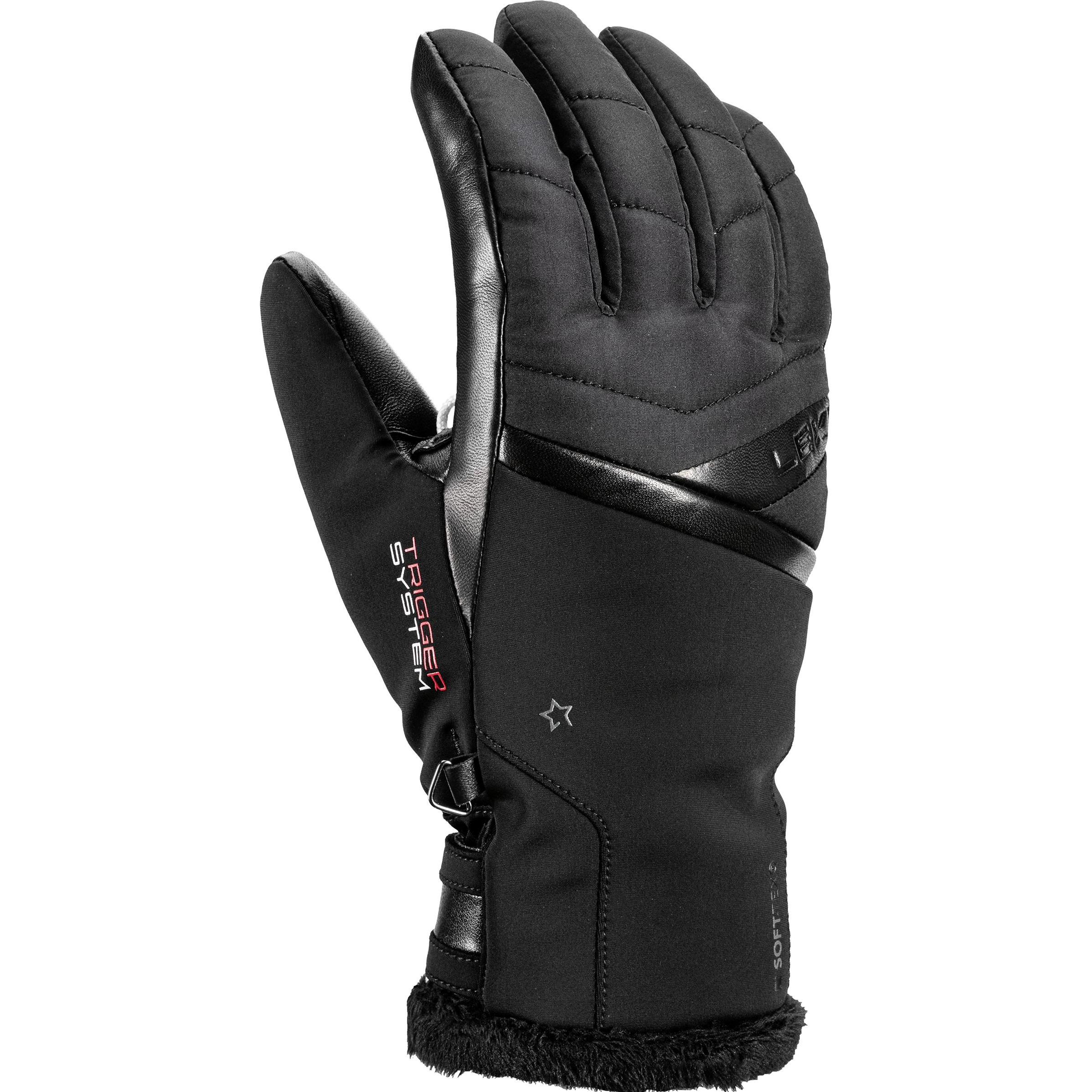 Thumbnail - Leki, Damen, Handschuhe, Snowfox 3D Lady, Schwarz, (6.5)