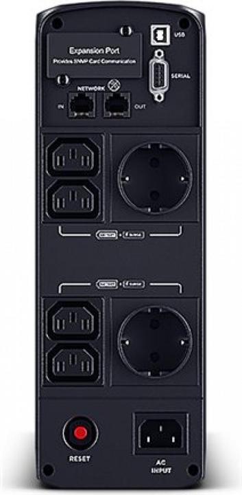 Actual product image Cyberpower UPS CP 1200EIPFCLCD 1200VA/720W Line-Interactive (1200 VA, 720 W, Line-interactive UPS)