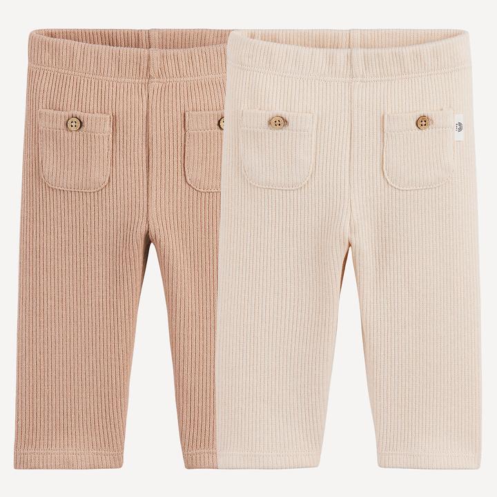 Produktbild La Redoute Collections 2er-Pack Leggings aus Rippmaterial (74)