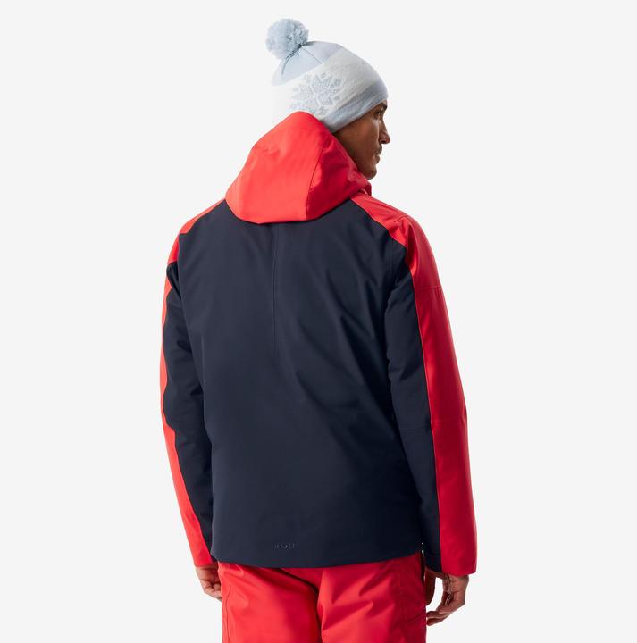 Produktbild Wedze Skijacke Herren warm und wasserdicht - 500 marineblau/rot (S)