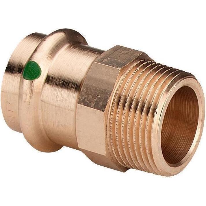 Viega, Rohrverbindungstechnik, Adapter 15mm x 3/4 "bronze (287,764) (Pressverbindung)