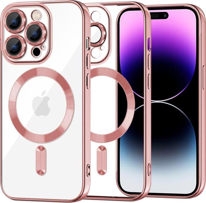Image du produit Techsuit - Luxury Crystal MagSafe - iPhone 14 Pro Max - Pink (Apple iPhone 14 Pro Max)