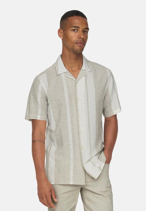 Produktbild Only & Sons Normal geschnitten Resort Kragen Hemd Hemd (L)