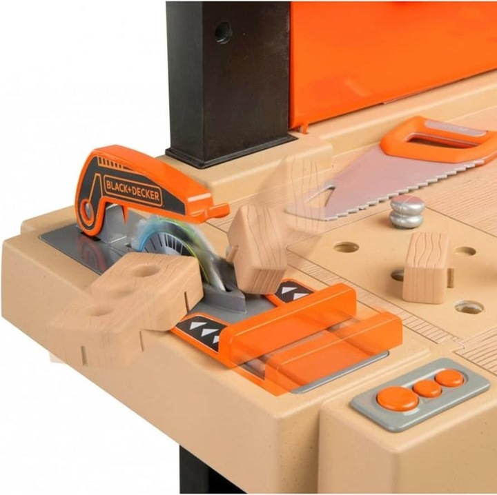 Actual product image Smoby Black + Decker Super Workbench Center