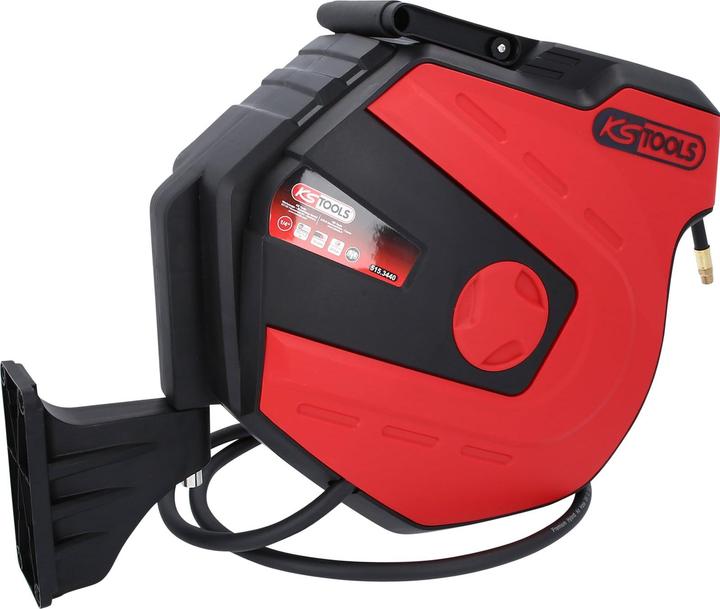 Actual product image KS Tools Compressed air hose reel, d 10mm x 15m