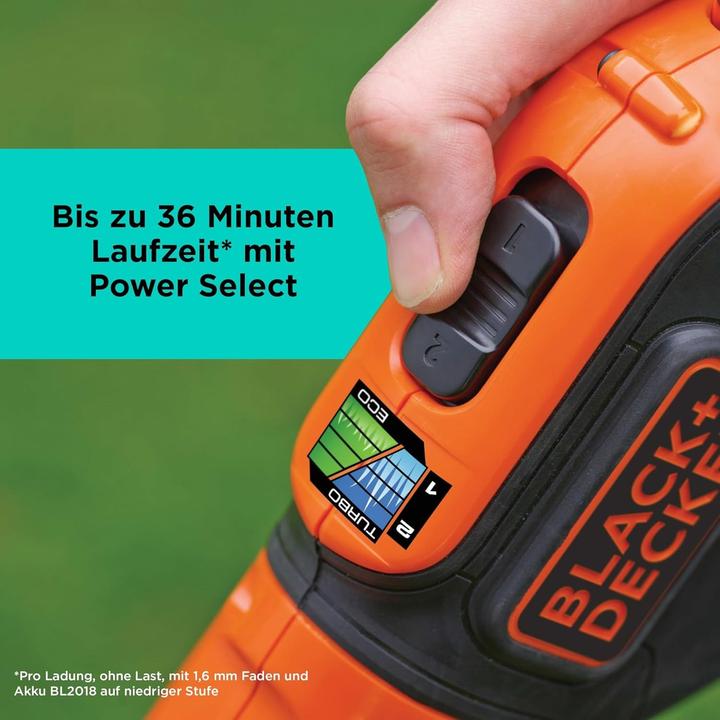 Actual product image Black & Decker Black&Decker Akku-Rasentrimmer18V ohne Akku28cm (Trim line)
