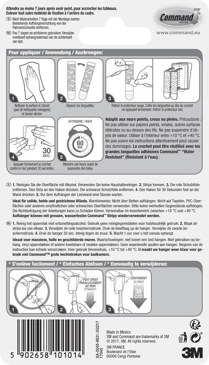 Produktbild Command Leinwandaufhänger XL