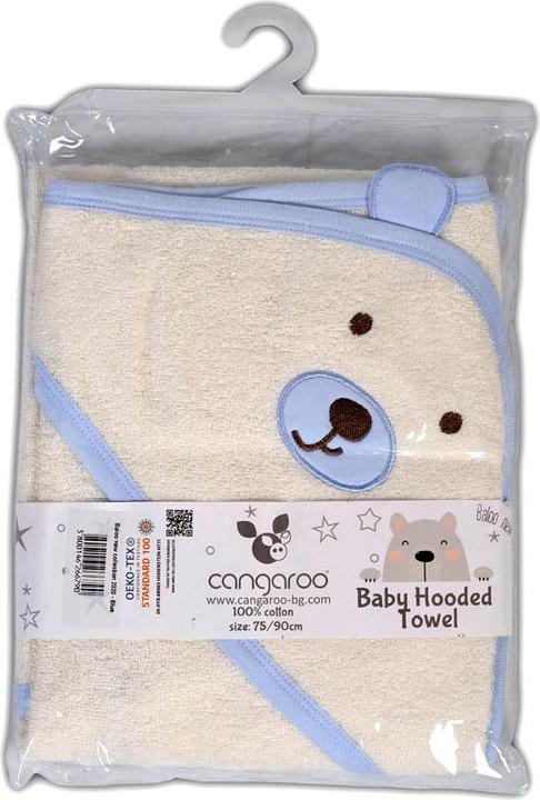Image du produit Cangaroo serviette bain bébé Baloo (90 x 70 cm)
