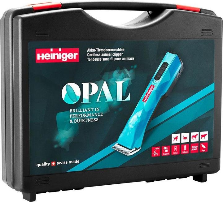 Produktbild Heiniger Schermaschine Opal im Koffer mit 1 Akku (Hund, Katze, Pferd)