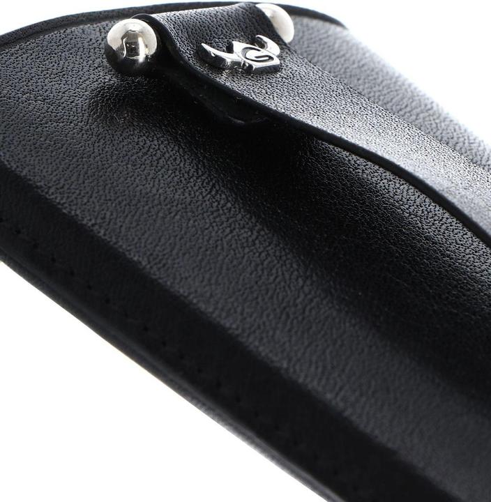Actual product image Golden Head Colorado leather key case 6.5 cm