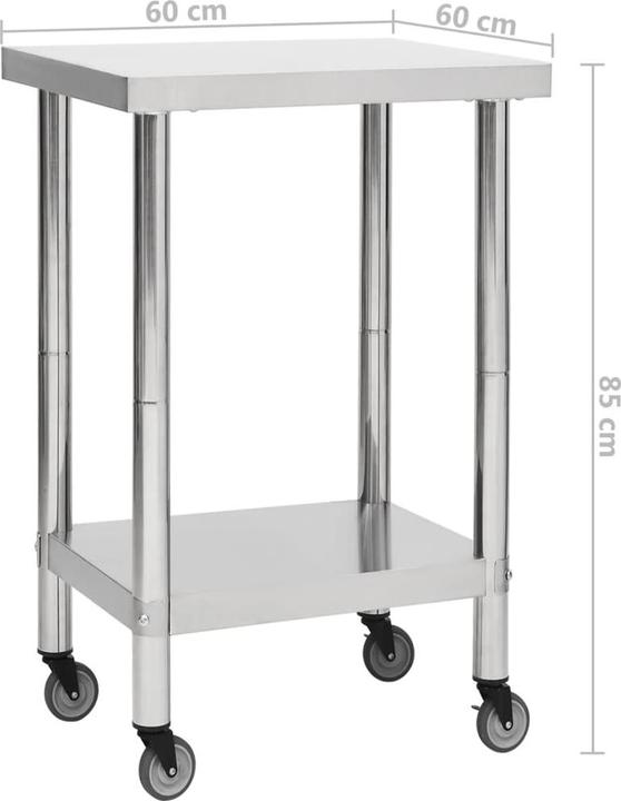 Image du produit vidaXL Arbeitstisch (60 cm, 80 cm)