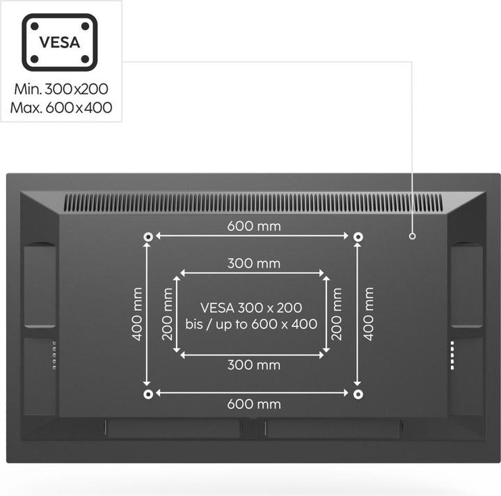 Actual product image Hama Easel design (Universal, 75", 40 kg)