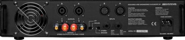 Actual product image JB Systems VX 700 Power Amplifier MKII