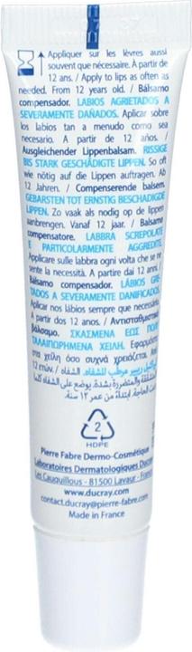 Ducray Keracnyl Baume Réparateur Pour Lèvres Abîmées Sous Traitements Desséchants - 15ml (Baume à lèvres, 15 ml)