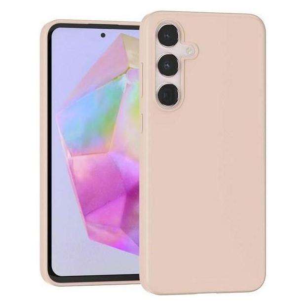 Mercury Rosa Soft Sam A35 A356 Różowo-Piaskowy/Sabbia (Samsung Galaxy A35), Cover Smartphone,
