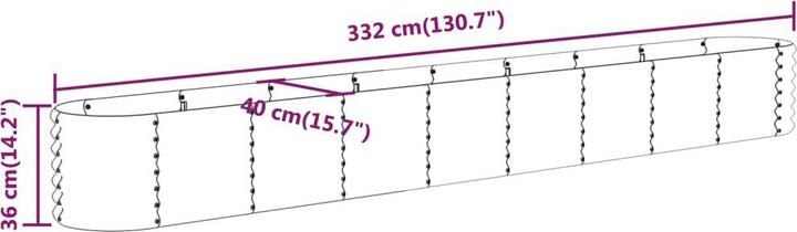 Produktbild vidaXL Hochbeet