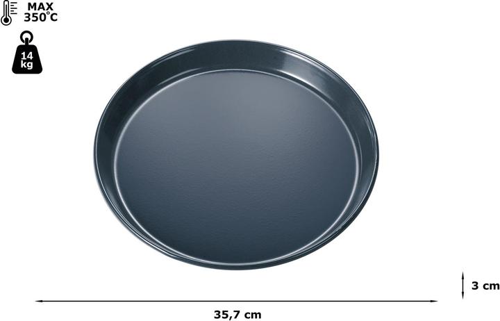 Image du produit Neff Moule à pizza, émaillé, anthracite