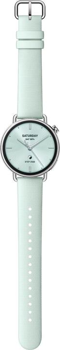 Produktbild Xiaomi Watch S4 41mm Fluororubber Strap Mint Green, BHR080CGL (41 mm, Fluororubber)