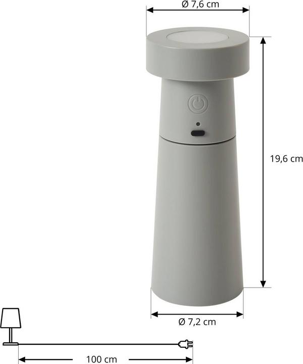 Image du produit Lucande Salt (150 lm)