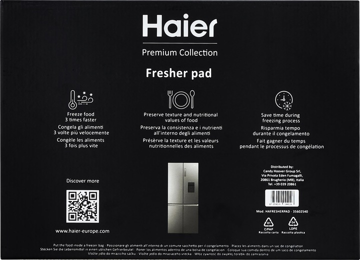 Actual product image Haier Fresher Pad