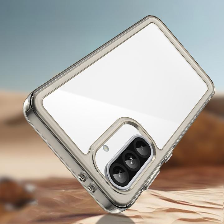 Immagine prodotto Hurtel Custodia Outer Space per Samsung Galaxy A56 Cover con cornice flessibile - Semitrasparente, nero (Samsung Galaxy A56)