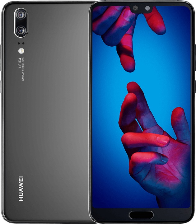 Actual product image Huawei P20 (128 GB, Black, 5.80", Dual SIM, 12 Mpx, 4G)