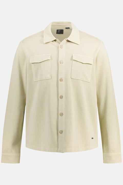 Actual product image JP1880 Stretch Knit Overshir (4XL)