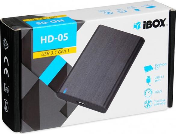 Actual product image iBox HD-05 HDD / SSD enclosure 2.5 inch (2.5")