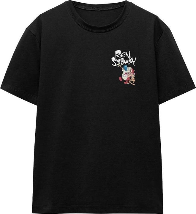 Immagine prodotto Ren & Stimpy Warhol Maglietta Adulto Unisex (M)