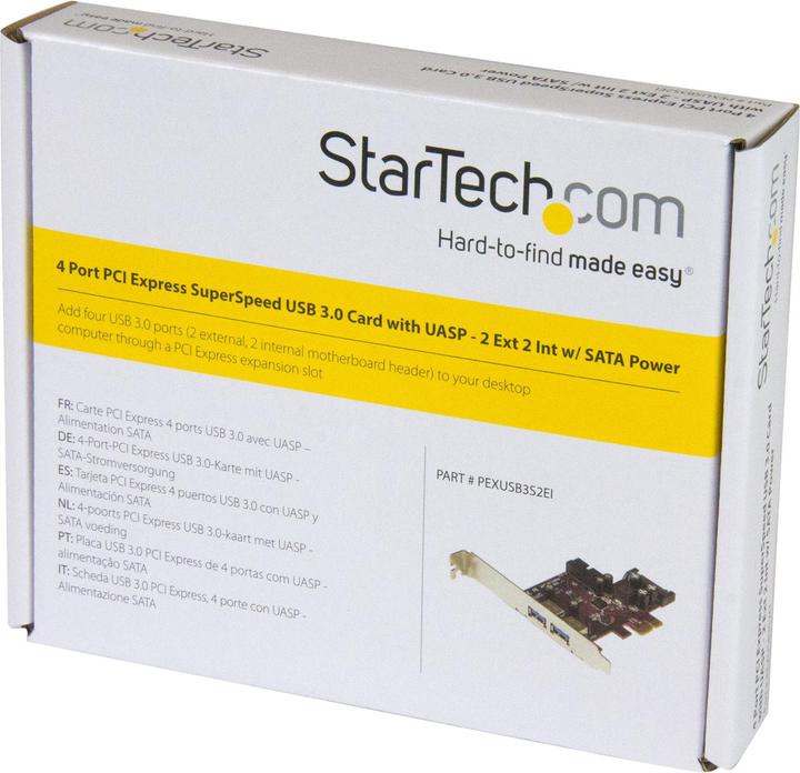 Produktbild StarTech 4 Port USB 3.0 PCIe Card