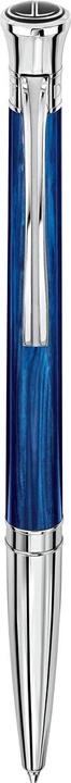 Actual product image Davidoff Venice ball pen (Silver, blue-turquoise)