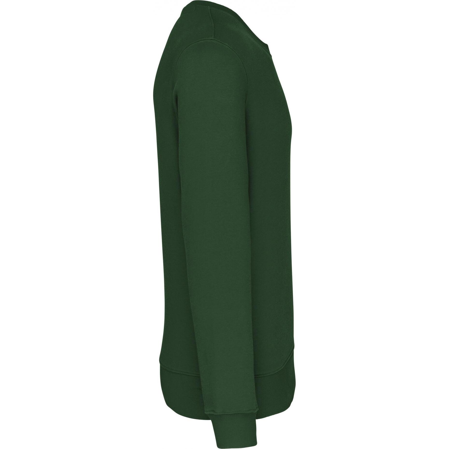 Thumbnail - Kariban, Herren, Pullover, Sweatshirt mit Rundhalsausschnitt, Grün, (S)