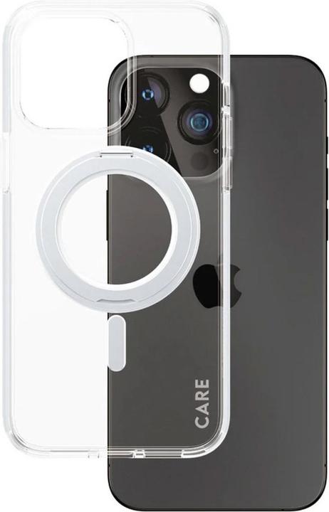 Produktbild Care Case Feature Silver Kickstand&MagSafe (Apple iPhone 15 Pro Max)