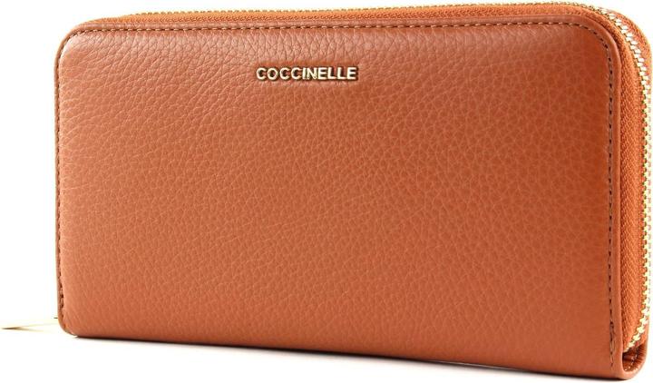 Actual product image Coccinelle Metallic Soft Zip Around Wallet