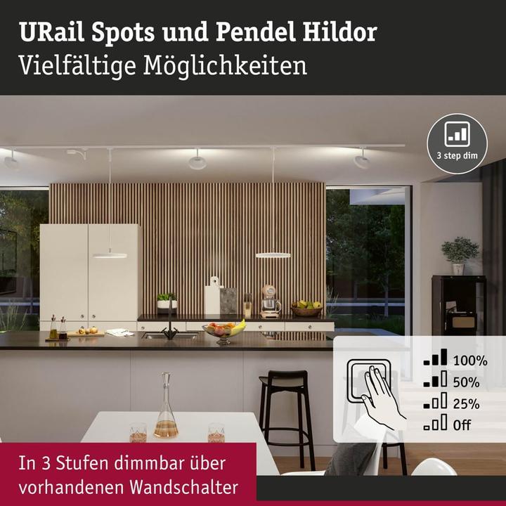 Produktbild Paulmann URail Pendel Hildor (1400 lm)