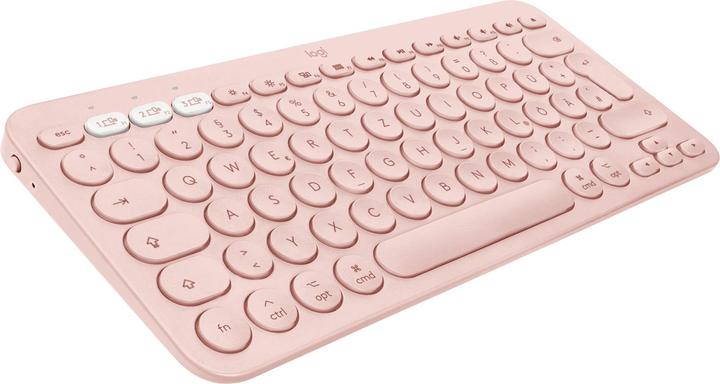 Immagine prodotto Logitech K380 per Mac Tastiera Bluetooth multi-dispositivo - ROSE - CENTRALE (CH) (CH, Senza fili)