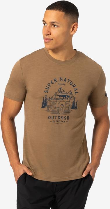 Actual product image Super Natural Herren Landi Tee Kurzarm-T-Shirt (XL)